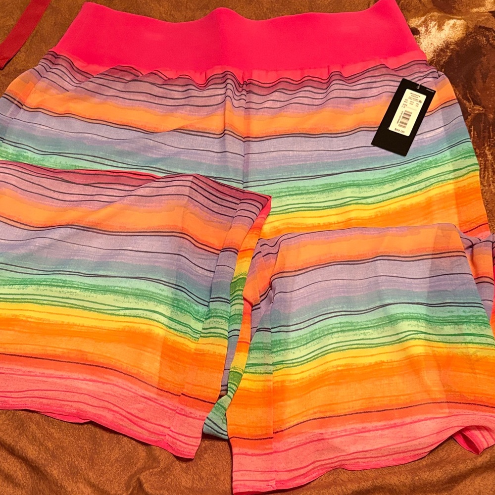 Colorful Striped Women's Pants
